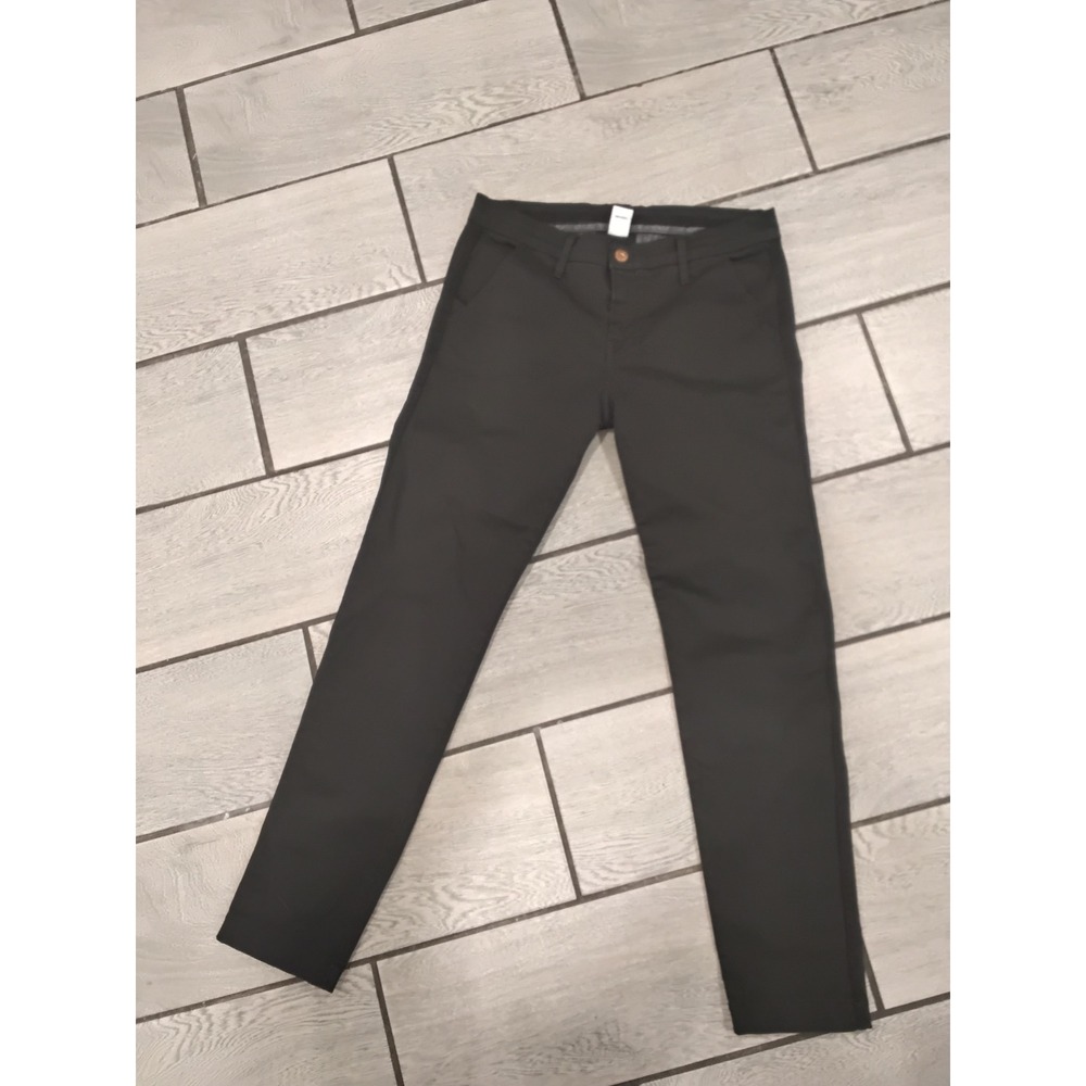 NSF‎ The Wallace Black Cotton Blend Casual Pants Size 28